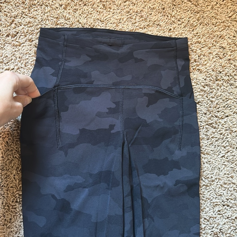 Lululemon Swift Speed Dark Camouflage Leggings - Picture 3 of 9